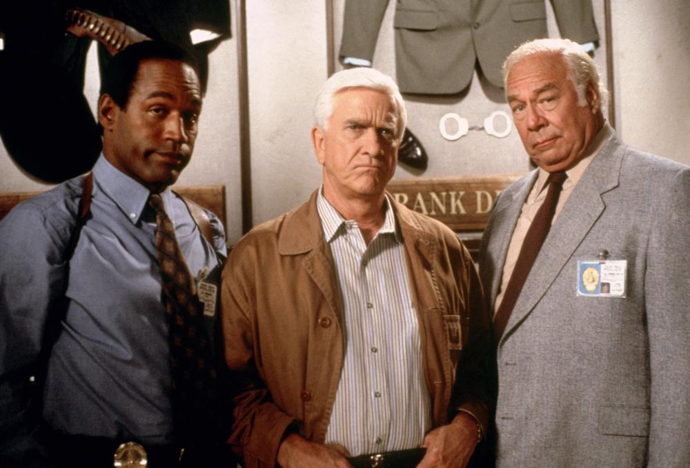 THE NAKED GUN: FROM THE FILES OF POLICE SQUAD!, O.J. Simpson, Leslie Nielsen, George Kennedy, 1988, (c) Paramount
