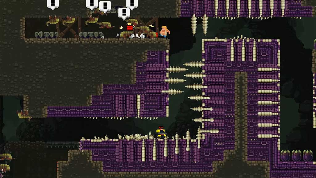 broforce gameplay screen