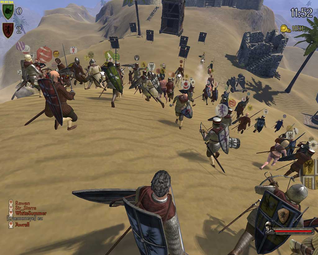 mount&blade warband screen gameplay