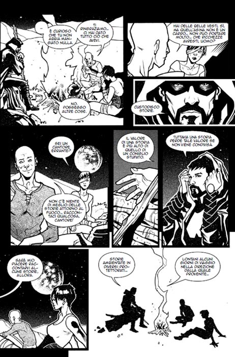 arcana mater manfont fumetti