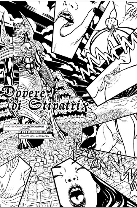 arcana mater manfont fumetti