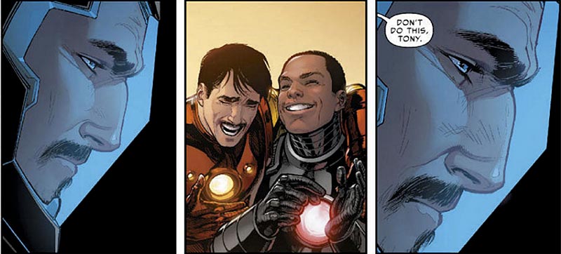 fumetto civil war
