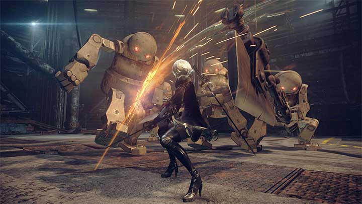 nier automata game play