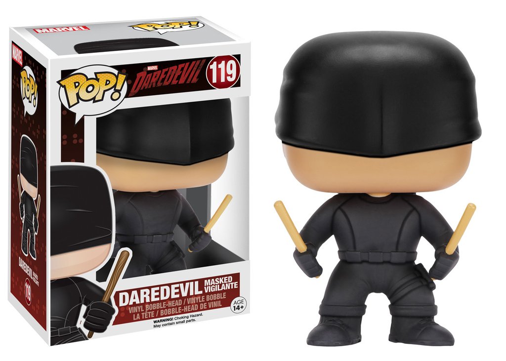 funko pop serie tv daredevil: daredevil vigilante mascherato