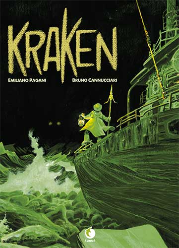 kraken copertina graphic novel tunuè