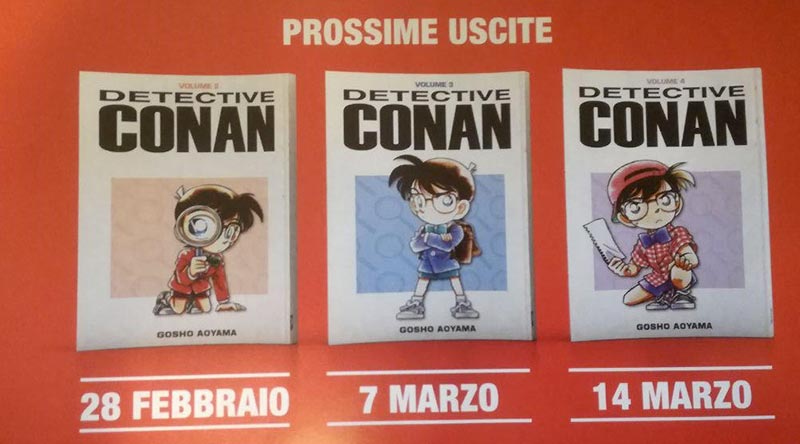 detective conan manga uscite