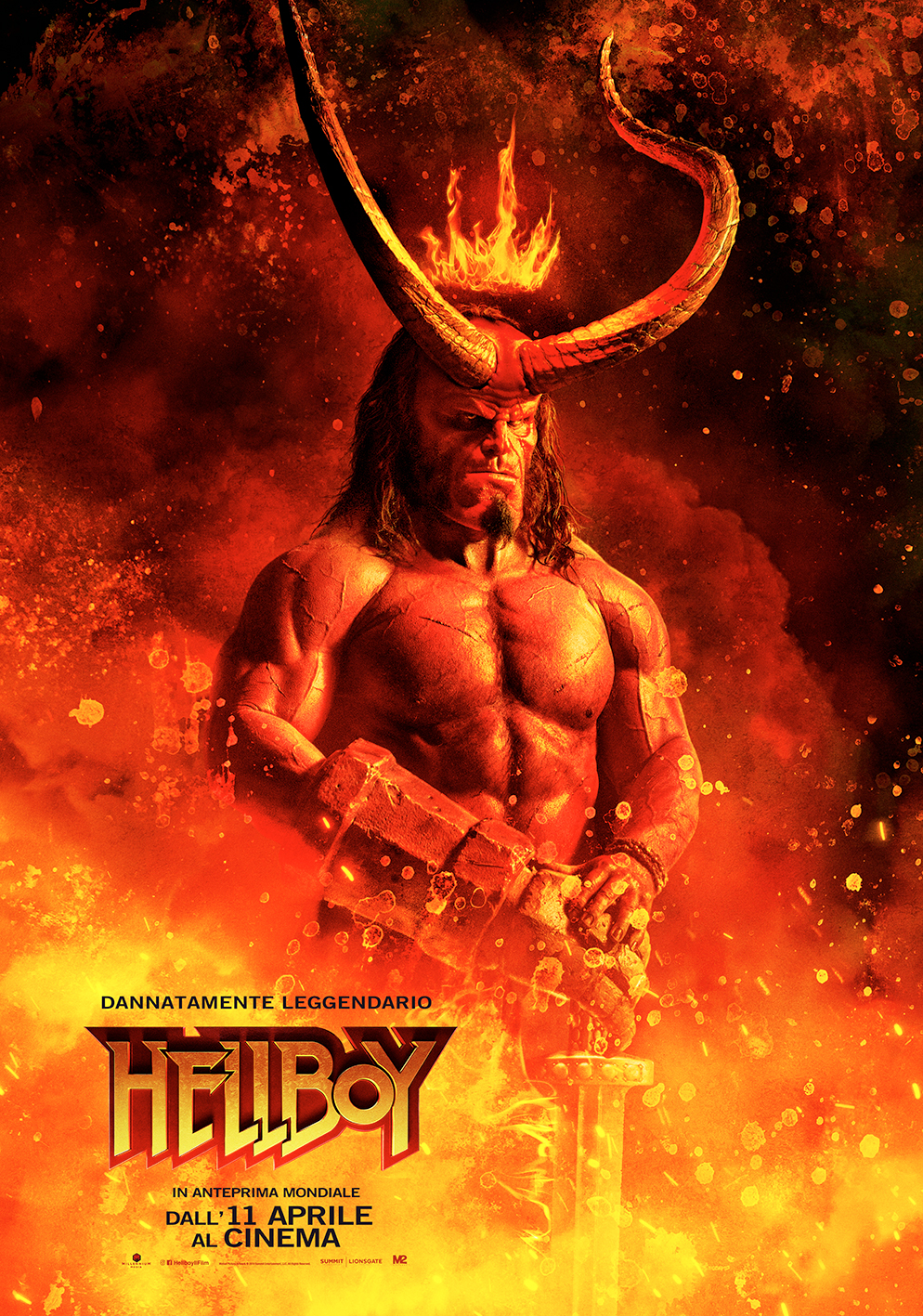 Hellboy, nel nuovo poster promozionale.