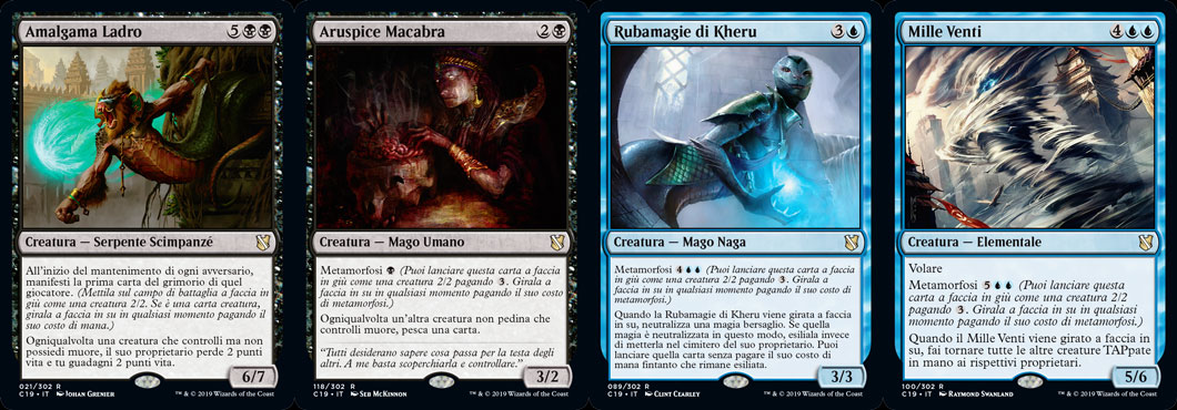 Minaccia Senza volto deck magic commander 2019