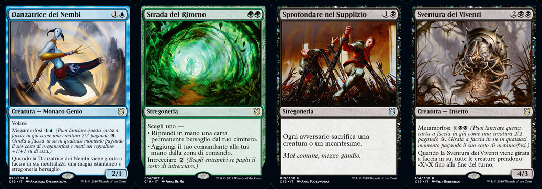 Minaccia Senza volto deck magic commander 2019