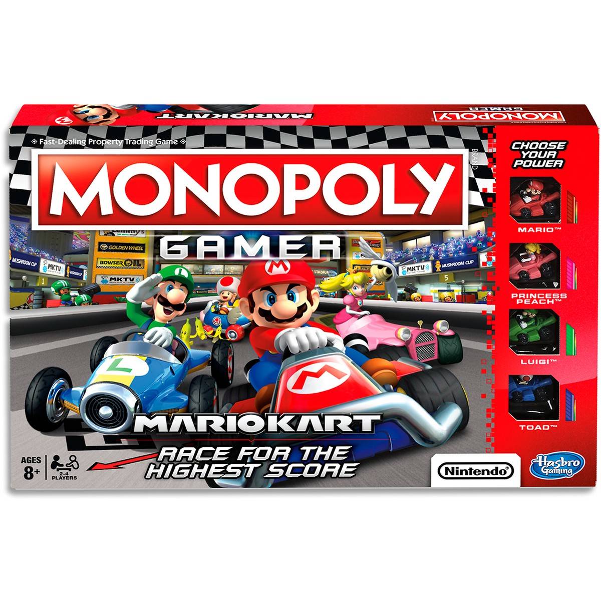 monopoly mario kart